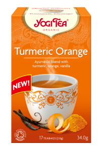 Yogi Tea Herbatka kurkuma pomarańcza BIO 17 x 2 g