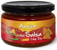 Amaizin Sos salsa pikantny BIO Bezglutenowy 260 g