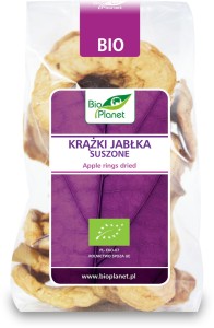 Bio Planet Krążki jabłka suszone BIO 100 g