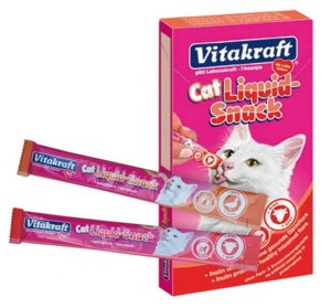 Vitakraft Cat Liquid-Snack z Wołowiną 6x15 g