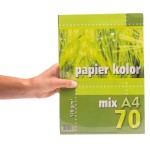 Kreska Papier A4 120 g 70 arkuszy kolor mix