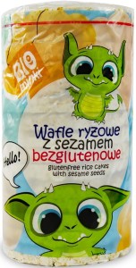 Biominki Wafle Ryżowe Z Sezamem Bezglutenowe Bio 100 g