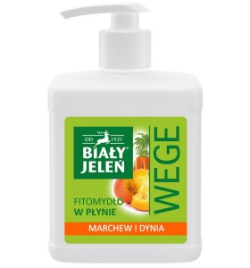 Biały Jeleń FITOmydło w płynie marchew i dynia WEGE 500 ml