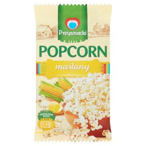 Przysnacki Popcorn o smaku maślanym do mikrofali 100 g