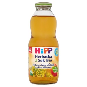 HiPP BIO Herbatka z kopru włos. z sokiem jabł. po 4 miesiącu 0,5l