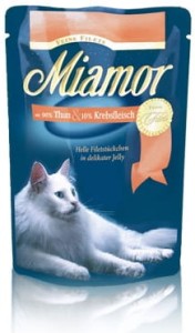 Miamor Feine Filets Tuńczyk & Kraby saszetka 100 g