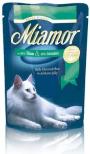 Miamor Feine Filets Tuńczyk & Warzywa saszetka 100 g