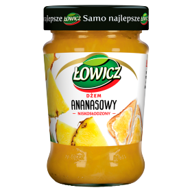 Łowicz Dżem Ananas Niskosłodzony 280 g