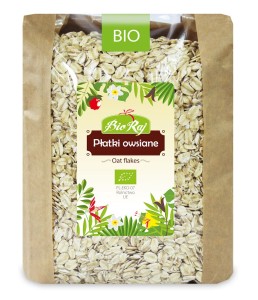 Bio Raj Płatki Owsiane Bio 1 kg