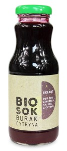 Owocowe Smaki Sok Z Buraka Z Sokiem Z Cytryny Bio 250 ml