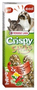 Versele-Laga Crispy Sticks Rabbit & Chinchilla Herbs - kolby dla królików i szynszyli z ziołami 110 g