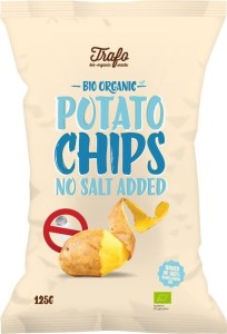 Trafo Chipsy ziemniaczane BIO bez soli 125 g
