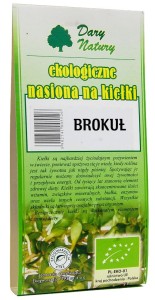 Dary Natury Nasiona Brokułu Bio Na Kiełki 30 g