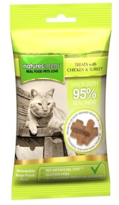 Natures Menu Kot Smakołyki - kurczak i indyk 60 g