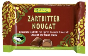 Rapunzel Czekolada Gorzka Nugatowa BIO 100 g