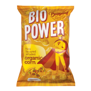 Biopont Chrupki kukurydziane o smaku pizzy bezglutenowe BIO 70 g