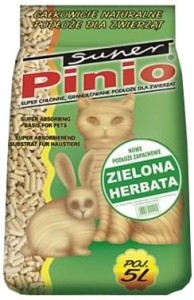 Super Pinio Zielona Herbata żwirek drewniany 5 l