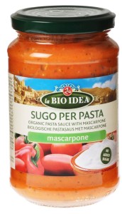 la Bio Idea Sos Pomidorowy Z Mascarpone Bio 340 g
