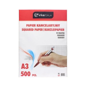 Interdruk Papier kancelaryjny A3 kratka 500 sztuk
