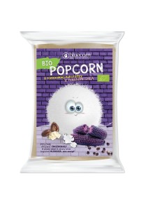 Popcrop Popcorn z niebieskiej kukurydzy z masłem shea i solą do mikrofalówki BIO 100 g