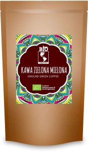 Bio Ameryka Kawa zielona mielona BIO 250 g