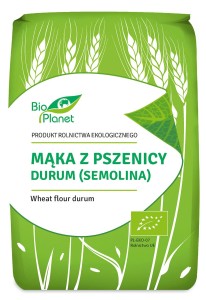 Bio Planet Mąka z pszenicy durum (semolina) BIO 1 kg