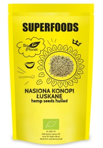 Bio Planet Nasiona konopi łuskane BIO 200 g