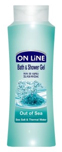On Line Bath & Shower Gel Płyn do kąpieli i pod prysznic Out Of Sea 750 ml