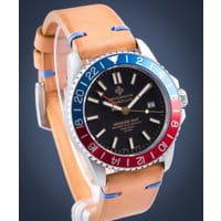Zegarek męski Meccaniche Veneziane Nereide GMT Diaspro Classico Automatic