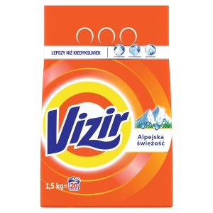 Vizir Alpine Fresh Proszek do prania 1,5 kg (20 prań)