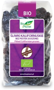 Bio Planet Śliwki kalifornijskie bez pestek BIO 400 g