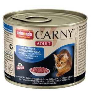 Animonda Carny Cat Adult Dorsz + Korzeń pietruszki puszka 200 g