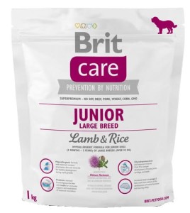 Brit Care New Junior Large Breed Lamb & Rice 1 kg