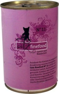 Catz Finefood N.11 Jagnięcina i Królik puszka 400 g