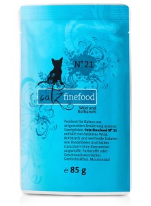 Catz Finefood N.21 Dziczyzna i Karmazyn saszetka 85g