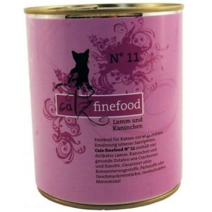Catz Finefood N.11 Jagnięcina i Królik puszka 800 g