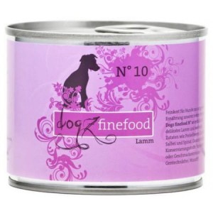 Dogz Finefood N.10 Jagnięcina puszka 200 g