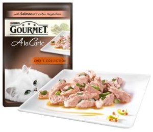 Gourmet a La Carte Łosoś z warzywami saszetka 85 g