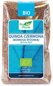 Bio Planet Quinoa czewona- komosa ryżowa BIO 500 g