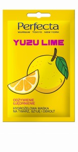 Dax Perfecta Yuzu Lime hydrożelowa maska na twarz, szyję i dekolt 10 ml