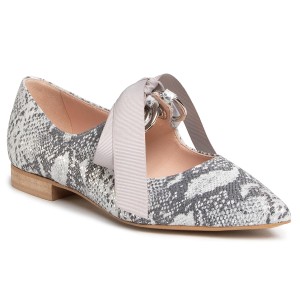 Półbuty L37 - Schoolgirl AN36 White/Grey