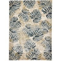 Dywan Tropics Cream Blue 160x220 cm