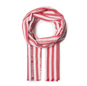 Szal WEEKEND MAX MARA - Racer 55410304600  Cherry 005