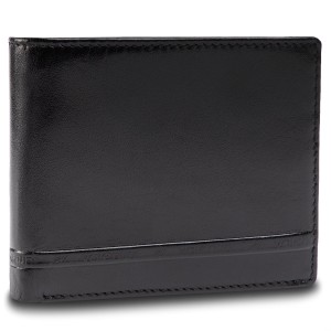 Duży Portfel Męski VALENTINI - 001-0152B-0137-01 Black