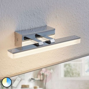 Oświetlenie lustra LED Bernie, CCT, IP44, 32 cm