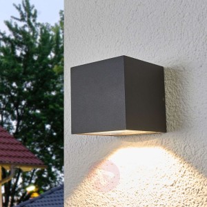 Merjem - kinkiet zewnętrzny LED, ciemnoszary