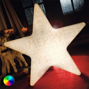 Gwiazda LED SHINING STAR MERRY CHRISTMAS