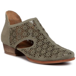 Botki MACIEJKA - 04451-19/00-5 Zielony/Beż