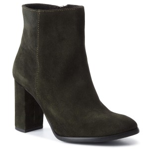 Botki BALDACCINI - 1231000 Zielony Welur