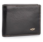 Duży Portfel Męski PETERSON - 338.05-RFID-2-1-1 Czarny
